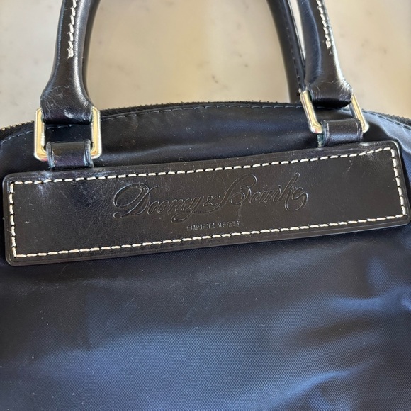 Dooney & Bourke Florentine Black Nylon Crossbody Purse - Picture 2 of 16